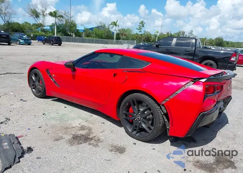 2014 Chevrolet Corvette Stingray Z51 from USA, damaged, VIN 1G1YL2D79E5130388
